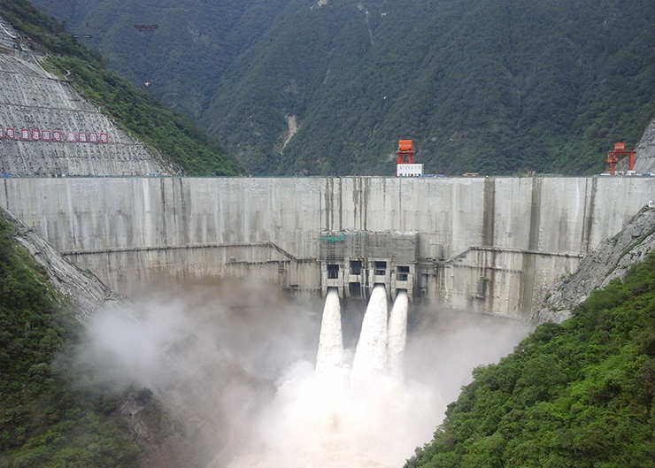 大崗山水電站